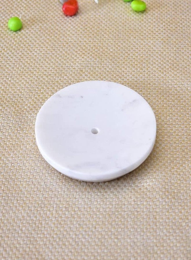 MBSC Natural Marble Stoneware Soap Dish Bathing Accessories Holder for Bathroom, Kitchen, Bathtub, Wash basins